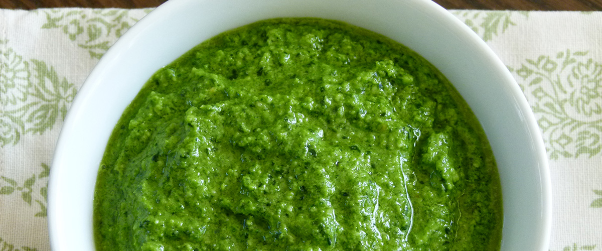 MY NEW DISCOVERY – KALE PESTO!